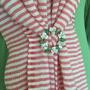 Vintage Rose Pin Cottagecore